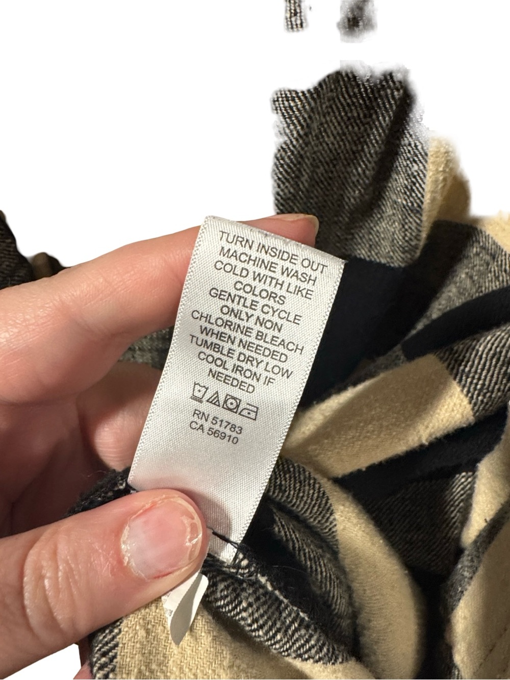 Maurice’s Black & Cream Plaid Button-Up Shirt - Picture 6 of 7